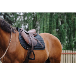 Zadeldoek Equithème Domino Groen Zadeldoek Equithème Domino Groen