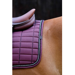 Zadeldoek Equithème Domino Violet Zadeldoek Equithème Domino Violet