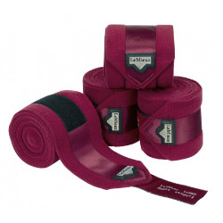 Polo bandages Loire LeMieux Donkerpaars Bordeaux