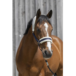 Halster Riding World synthetische schapenvacht Marineblauw Halster Riding World synthetische schapenvacht Marineblauw