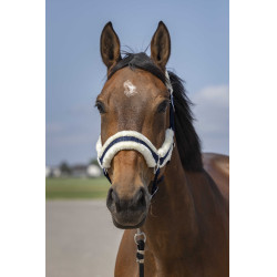 Halster Equithème Nylon Schapenvacht Halster Equithème Nylon Schapenvacht