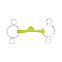 Verstelbare bit Metalab Flexi Soft 3 ringen halve maan Groen