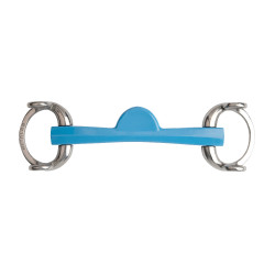 Metalen knevelbit Metalab Flexi halve maan Blauw