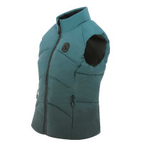 Mouwloze bodywarmer Equithème Lina kind Turkoois Blauw