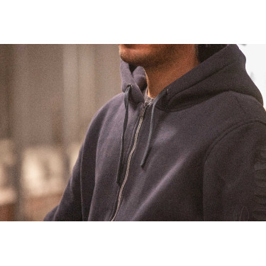 Sweatshirt Montebello Paddock Sports Zwart