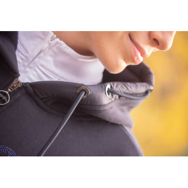 Sweat Fluore Pénélope Zwart Sweat Fluore Pénélope Zwart