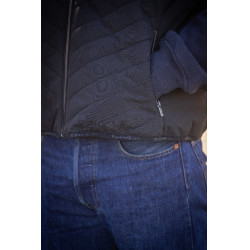 Mouwloze bodywarmer Longueil Paddock Sports Zwart