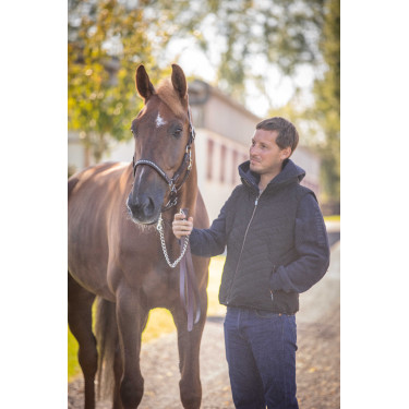 Mouwloze bodywarmer Longueil Paddock Sports Zwart