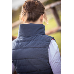 Mouwloze bodywarmer Longueil Paddock Sports Marineblauw