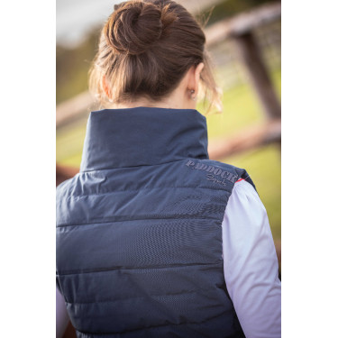Mouwloze bodywarmer Longueil Paddock Sports Marineblauw