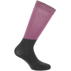 Sokken Equithème Compet Ik hou van je Llilas Violet