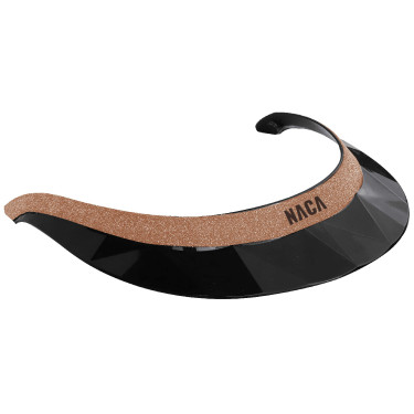Vizier voor helm Naca GlowUp Helderblauw / blauw