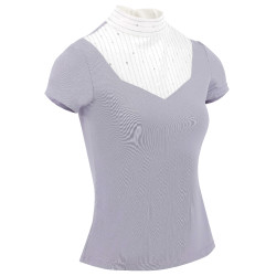 Polo Equithème Lerma korte mouwen Violet