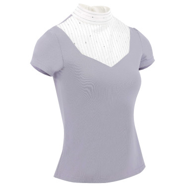 Polo Equithème Lerma korte mouwen Violet
