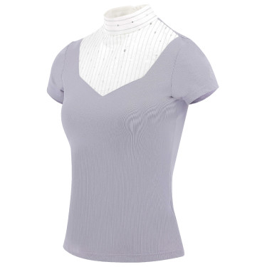 Polo Equithème Lerma korte mouwen Violet