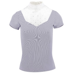 Polo Equithème Lerma korte mouwen Violet