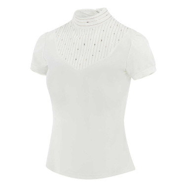 Polo Equithème Vilamoura korte mouwen Wit