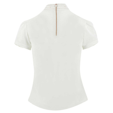 Polo Equithème Vilamoura korte mouwen Wit