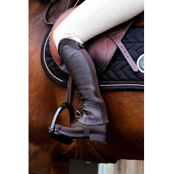 Mini-chaps Equithème Sparkly Bruin