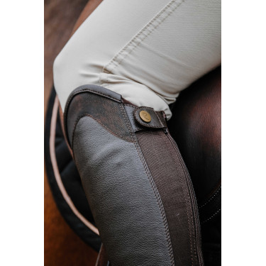 Mini-chaps Equithème Sparkly Bruin