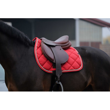 Zadeldek Equithème Classic Rood