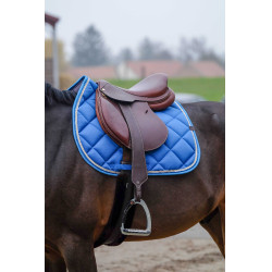 Zadeldek Equithème Classic Koningsblauw Zadeldek Equithème Classic Koningsblauw