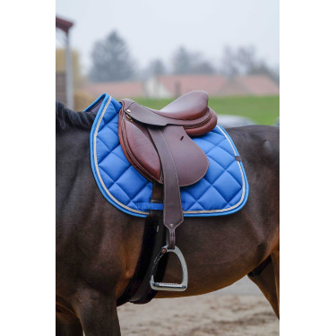 Zadeldek Equithème Classic Koningsblauw Zadeldek Equithème Classic Koningsblauw