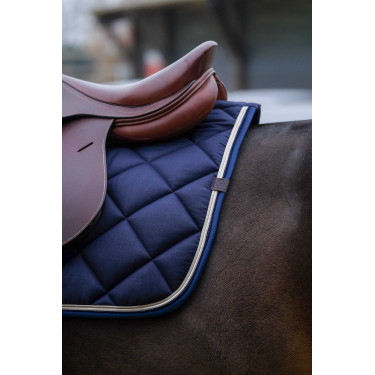 Zadeldek Equithème Classic Marineblauw