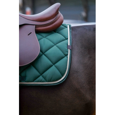 Zadeldek Equithème Classic Donkergroen