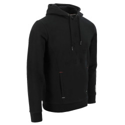 Sweat Equithème Camille unisex met capuchon Zwart