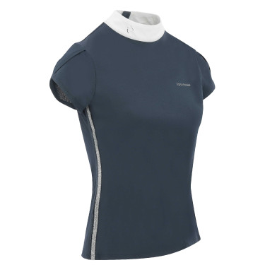 Polo Equithème Ocala korte mouwen Marineblauw Polo Equithème Ocala korte mouwen Marineblauw