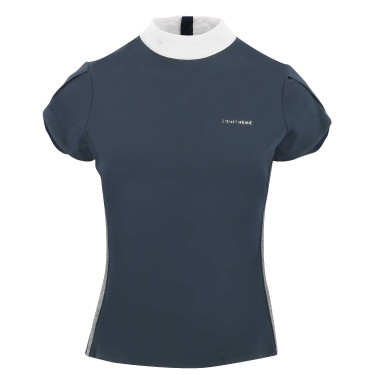 Polo Equithème Ocala korte mouwen Marineblauw Polo Equithème Ocala korte mouwen Marineblauw