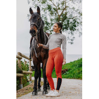 Pull-on Equithème Brigitte siliconen zitvlak Wit