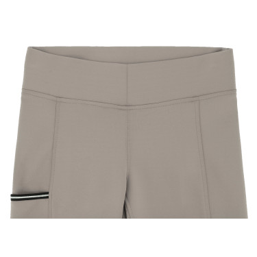 Pull-on Equithème Brigitte siliconen zitvlak Taupe Bruin