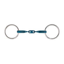 Mors 2 ringen Metalab Eco Blue dubbel gebroken