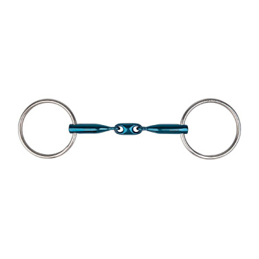 Mors 2 ringen Metalab Eco Blue dubbel gebroken