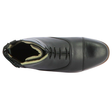 Equithème Wavy laarzen met veters/ritssluiting Zwart