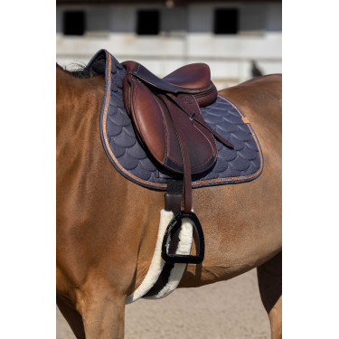 Zadeldek Equithème Khadi Donkergrijs Zadeldek Equithème Khadi Donkergrijs