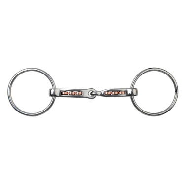 Mors 2 ringen Metalab Magic System met horizontale rolletjes koper