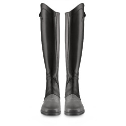 Mini-chaps Ego7 Lyra met elastiek Zwart