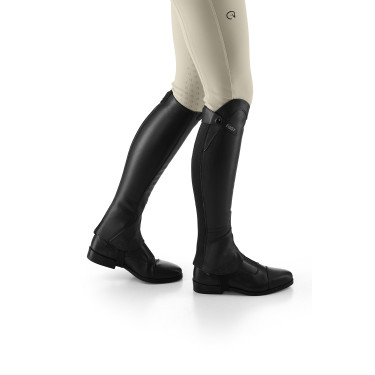 Mini-chaps Ego7 Lyra met elastiek Zwart