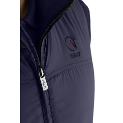 Ego7 Toty gewatteerd mouwloos vest voor heren Marine Marineblauw