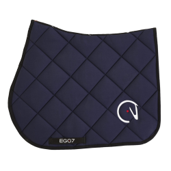 Zadelpad New Ego7 Horse Head Diamond Marine Marineblauw