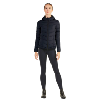 Korte gewatteerde jas Ego7 Febe met capuchon voor dames