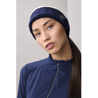 Hoofdband Horseware AA Monogram Marine Marineblauw