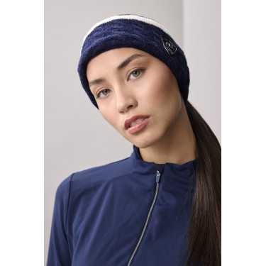 Hoofdband Horseware AA Monogram Marine Marineblauw Hoofdband Horseware AA Monogram Marine Marineblauw