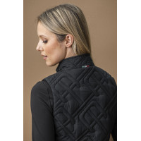 Mouwloze donsbody Horseware AA Neve Monogram dames Zwart
