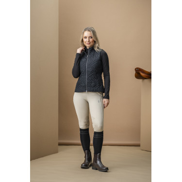 Mouwloze donsbody Horseware AA Neve Monogram dames Zwart Mouwloze donsbody Horseware AA Neve Monogram dames Zwart