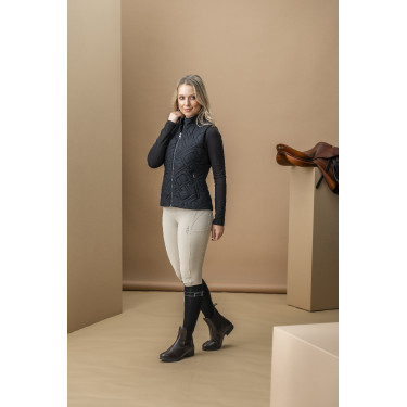 Mouwloze donsbody Horseware AA Neve Monogram dames Zwart Mouwloze donsbody Horseware AA Neve Monogram dames Zwart