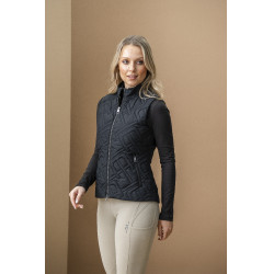 Mouwloze donsbody Horseware AA Neve Monogram dames Zwart Mouwloze donsbody Horseware AA Neve Monogram dames Zwart